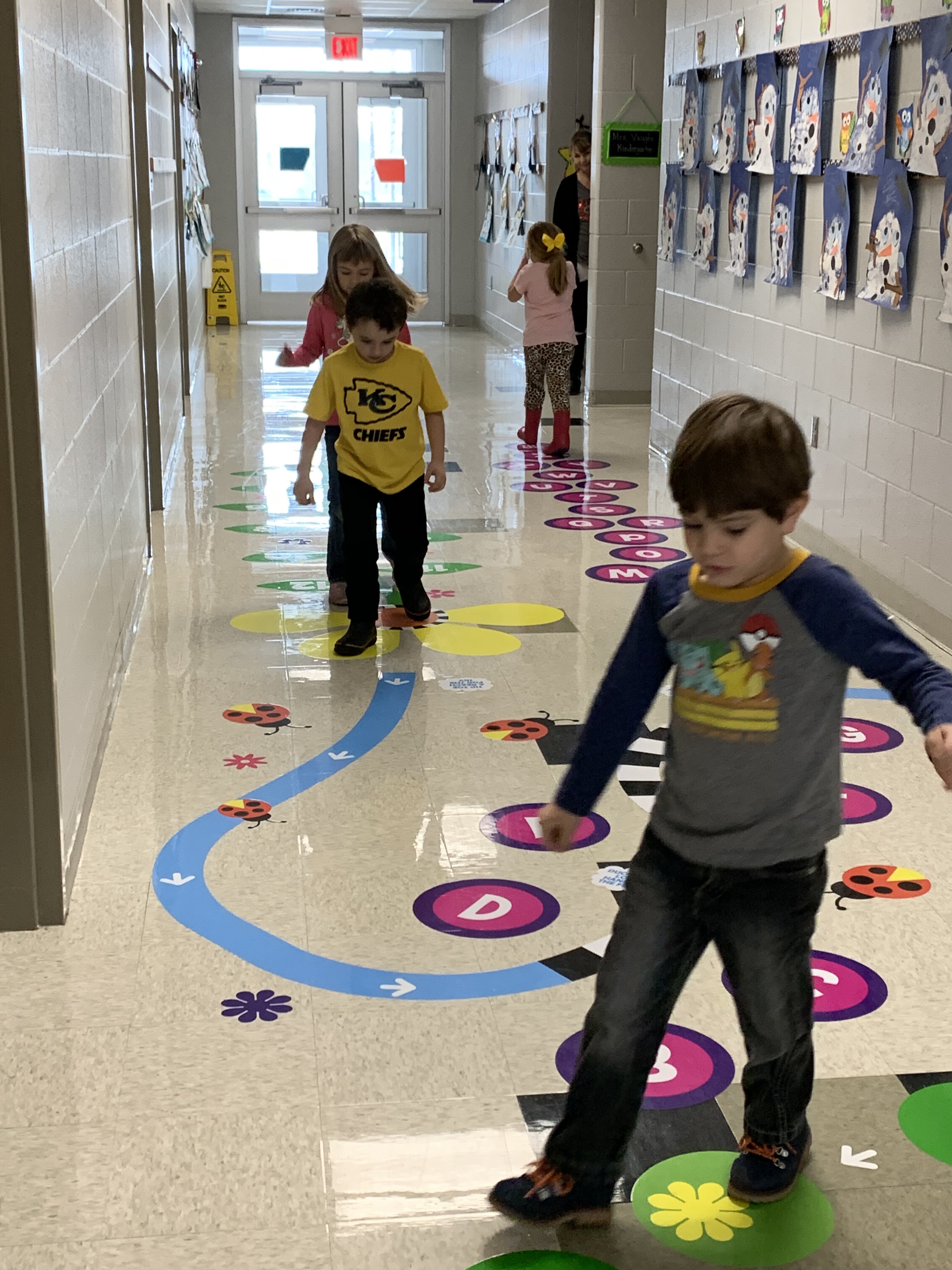 Sensory Walk at La Cygne Elementary